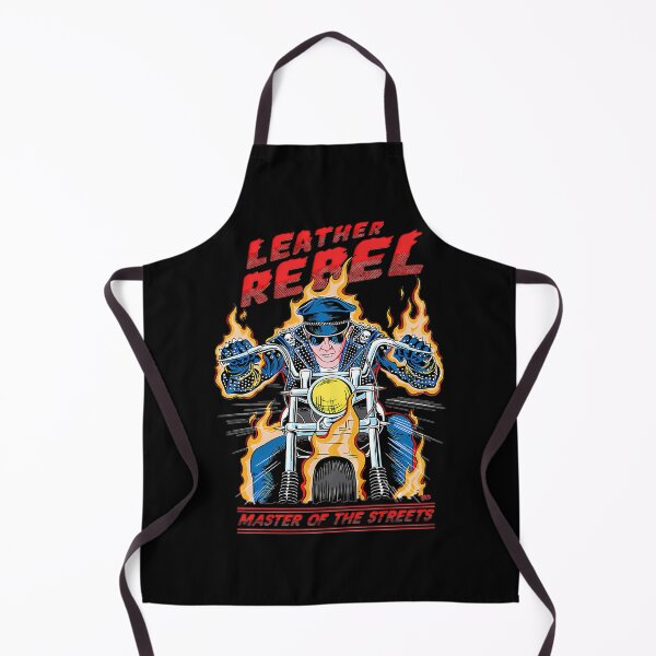 Item preview, Leather Rebel Master Of The Streets Biker Flaming Motorcycle designed and sold by zmuneer001.