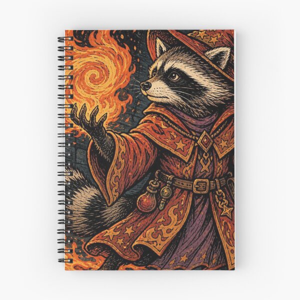 Item preview, Raccoon Pyromancer designed and sold by The King's general goods.