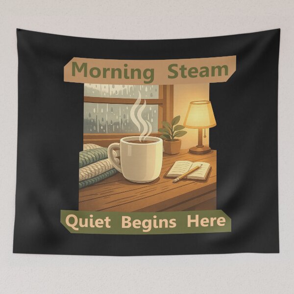 Item preview, Morning Steam designed and sold by QuietNovaShop.