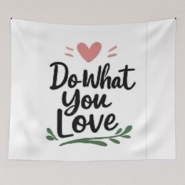 Item preview, Do What You Love Inspirational Typography designed and sold by ser-Ile.