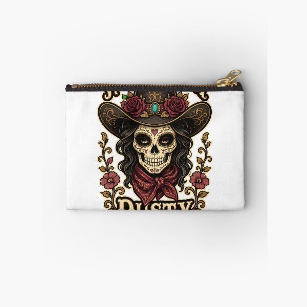 Item preview, Wild Heart Dusty Soul Cowgirl Skull designed and sold by Lobory.