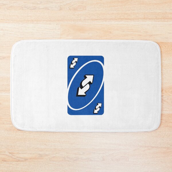 Item preview, UNO Reverse Blue Color Card designed and sold by HayaasBoutique.