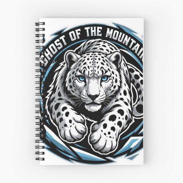 Item preview, Ghost of the Mountains – Snow Leopard Emblem designed and sold by FusiTink.
