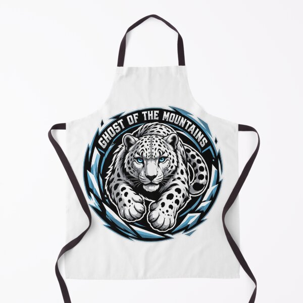 Item preview, Ghost of the Mountains – Snow Leopard Emblem designed and sold by FusiTink.