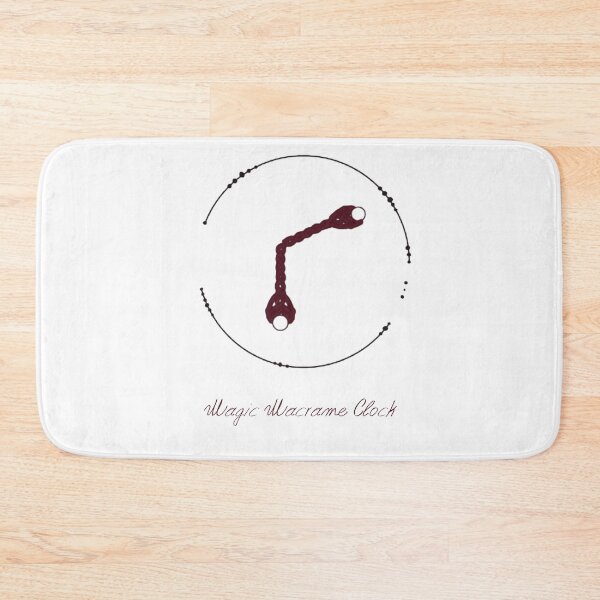 Item preview, Macrame Circle Clock – Minimal Boho Line Art designed and sold by Macramellennias.
