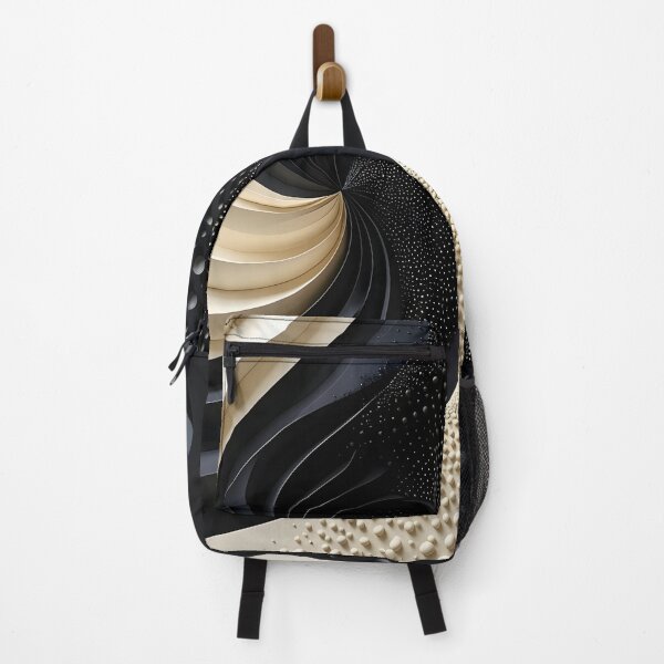 Item preview, Swirling Black and White Wave Patterns designed and sold by Vicky Brago-Mitchell®.