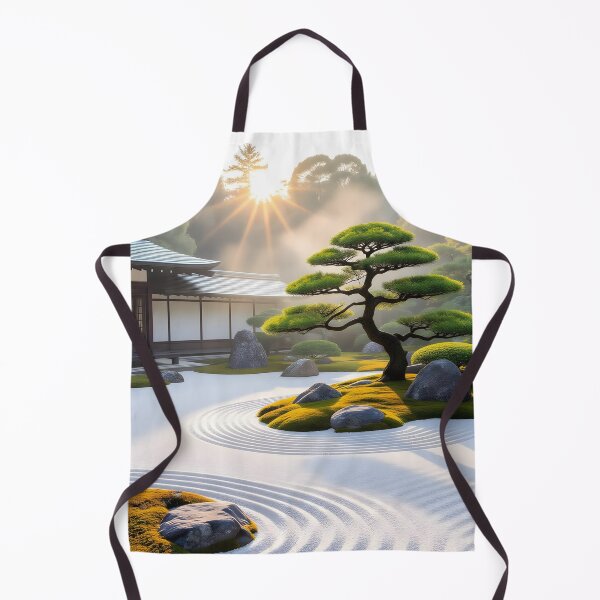 Item preview, A Japanese zen garden at dawn designed and sold by Ponted.
