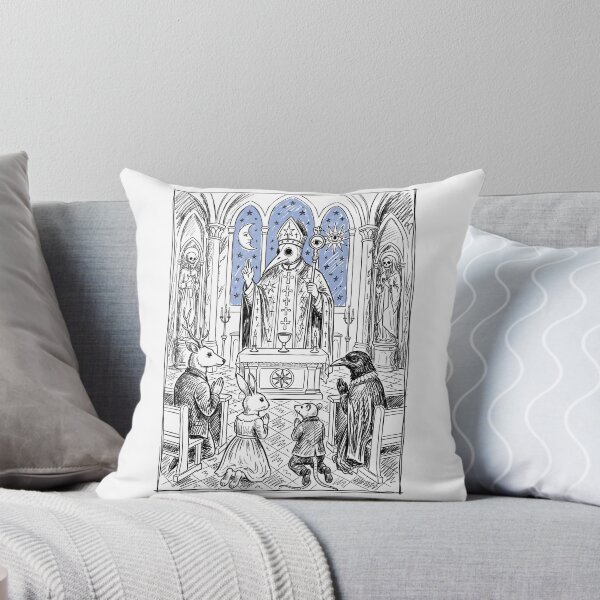 Item preview, Gothic Animal Ceremony - Whimsical Horror designed and sold by bapupa.
