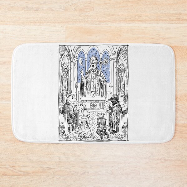 Item preview, Gothic Animal Ceremony - Whimsical Horror designed and sold by bapupa.