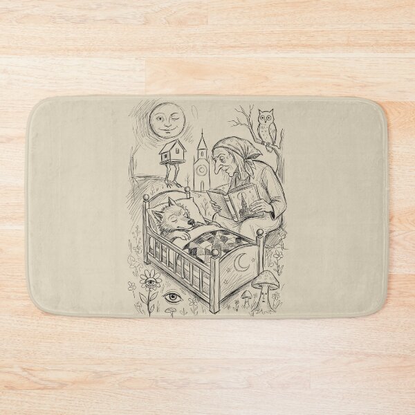 Item preview, Grandmother Moon Tale - Whimsical Horror designed and sold by bapupa.