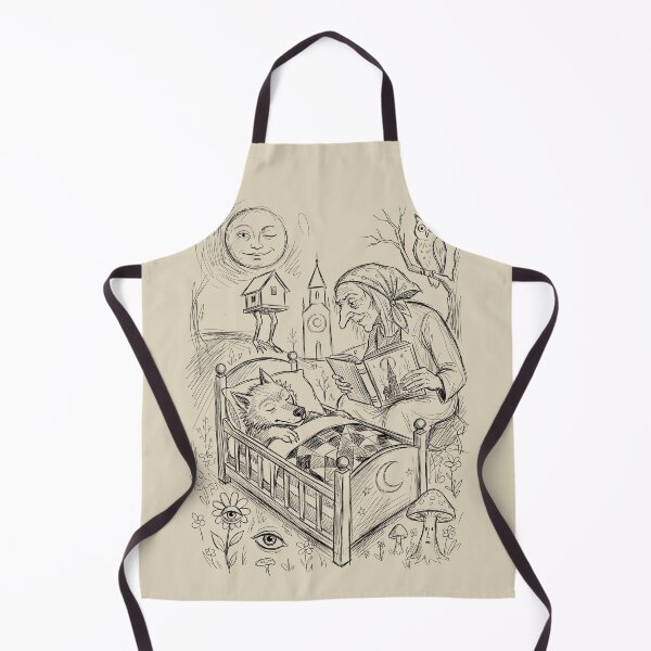 Item preview, Grandmother Moon Tale - Whimsical Horror designed and sold by bapupa.