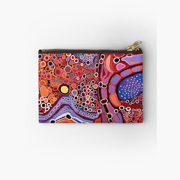 Item preview, Crimson Flow Mosaic | Contemporary Organic Abstract designed and sold by GrinGalore.