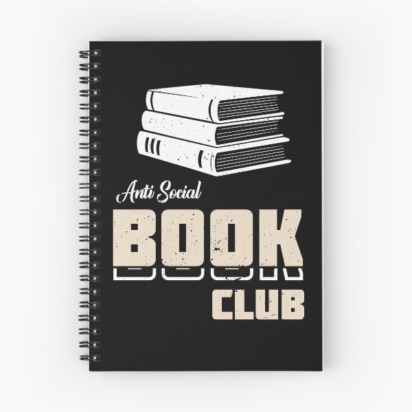 Item preview, Anti Social Book Club Stack Of Books Reader Shirt | Bookish Introvert T-Shirt designed and sold by PixelDockStudio.