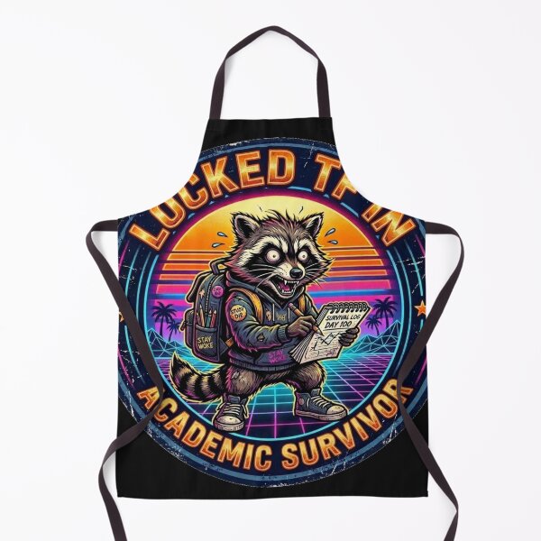 Item preview, Jimothy Raccoon - Locked In Academic Survivor designed and sold by SisuPrintsCo.