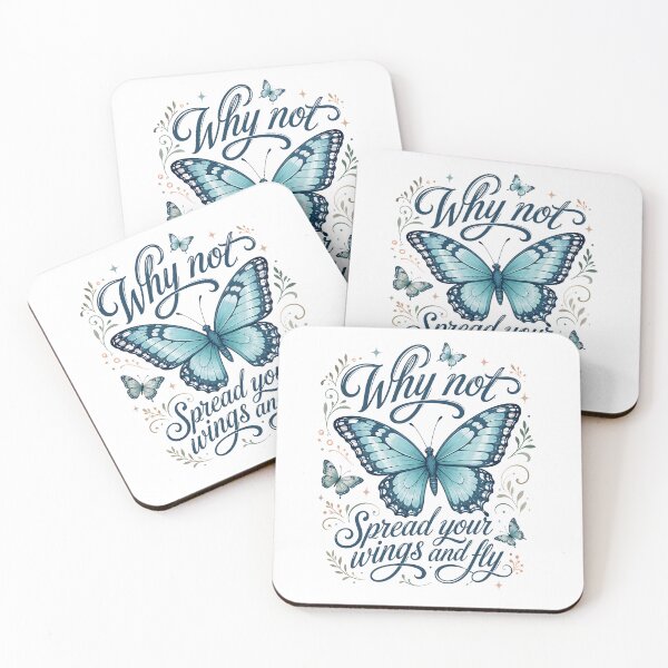 Item preview, Blue Butterfly Inspirational Vintage designed and sold by caelis-morr.