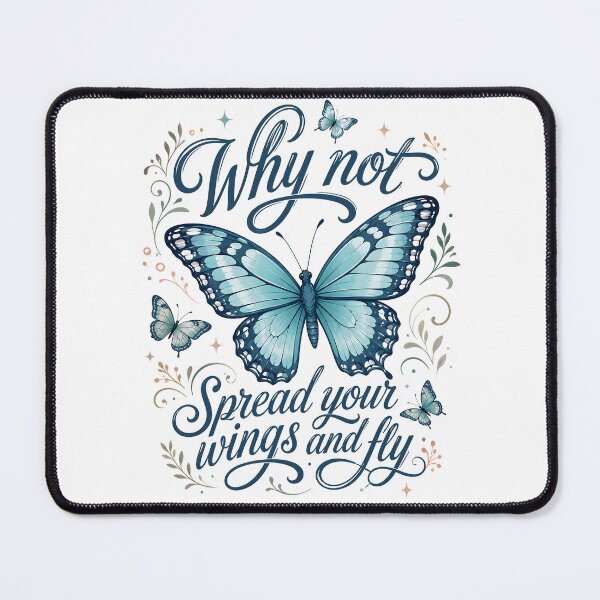 Item preview, Blue Butterfly Inspirational Vintage designed and sold by caelis-morr.