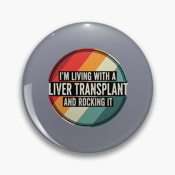 Item preview, I'm Living With A Liver Transplant And Rocking It Organ Transplant Recipient Survivor Awareness designed and sold by SofiBlair.