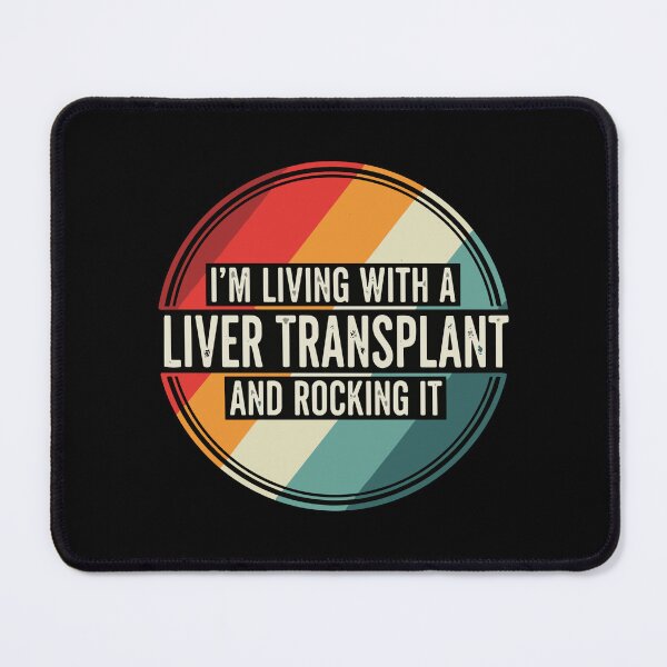 Item preview, I'm Living With A Liver Transplant And Rocking It Organ Transplant Recipient Survivor Awareness designed and sold by SofiBlair.