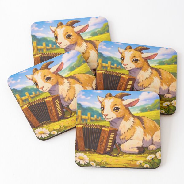 Item preview, Goat Accordion – “Pastoral Echoes” designed and sold by DecibelDecor034.