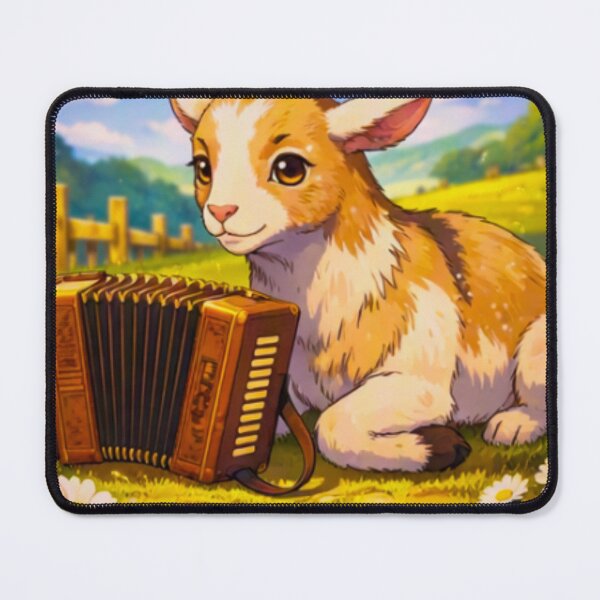 Item preview, Goat Accordion – “Pastoral Echoes” designed and sold by DecibelDecor034.