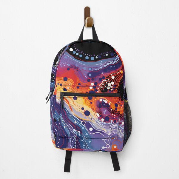 Item preview, Solar River | Vibrant Organic Abstract Flow designed and sold by GrinGalore.