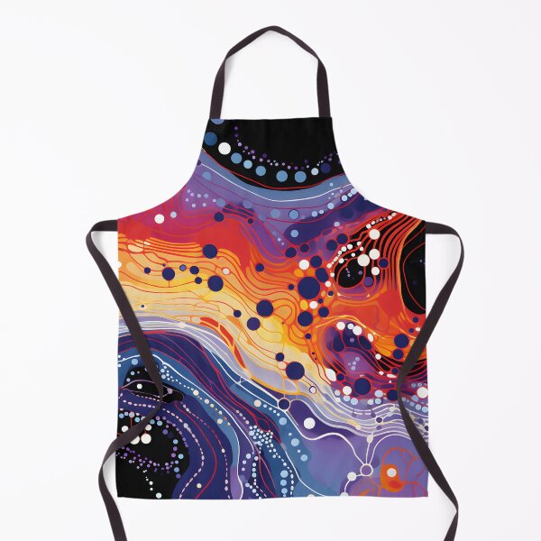 Item preview, Solar River | Vibrant Organic Abstract Flow designed and sold by GrinGalore.