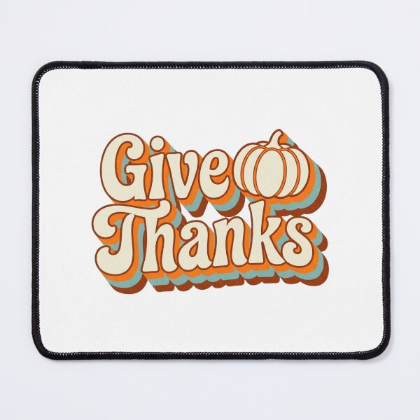 Item preview, Give Thanks Retro Groovy Thanksgiving Pumpkin Fall Vintage designed and sold by raedattia.