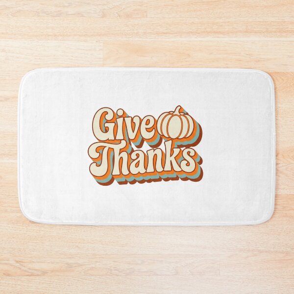 Item preview, Give Thanks Retro Groovy Thanksgiving Pumpkin Fall Vintage designed and sold by raedattia.