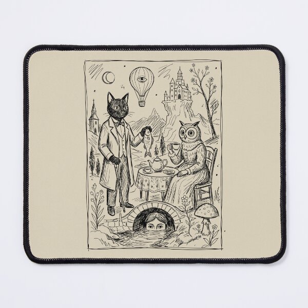 Item preview, Tea Gathering - Whimsical Horror designed and sold by bapupa.
