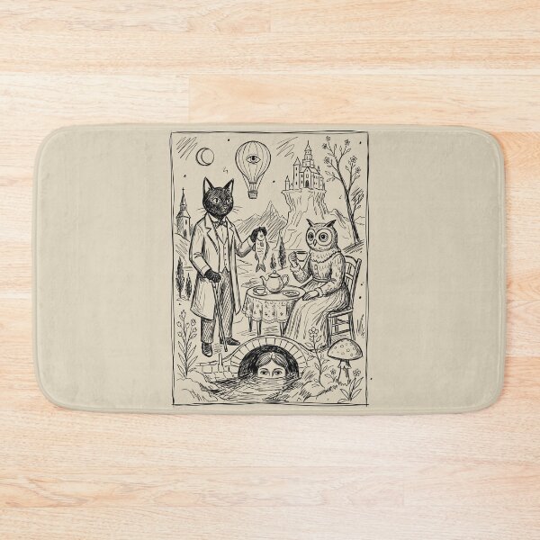 Item preview, Tea Gathering - Whimsical Horror designed and sold by bapupa.