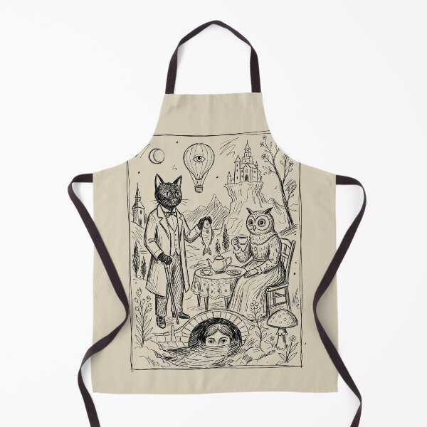 Item preview, Tea Gathering - Whimsical Horror designed and sold by bapupa.