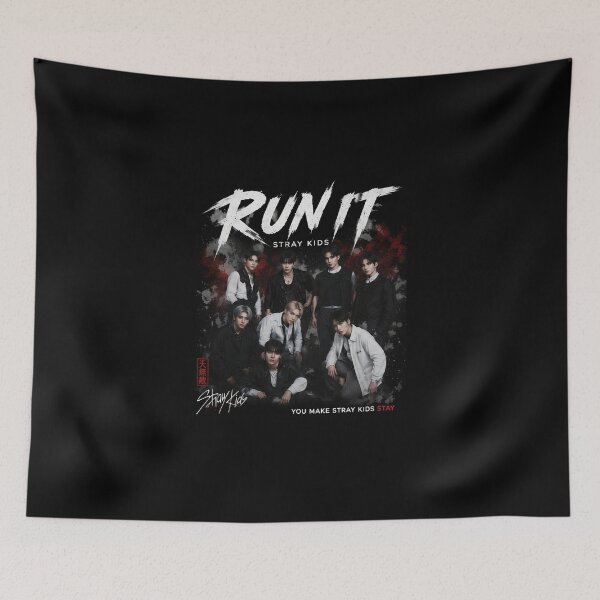 Item preview, Stray Kids Run It World Tour, SKZ Fan designed and sold by MasukeOno.