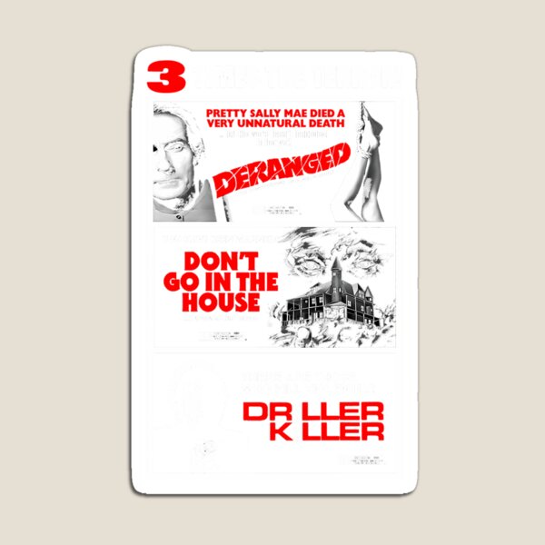 Item preview, Deranged Dont Go In The House Driller Killer designed and sold by Wang Yu  sheng.