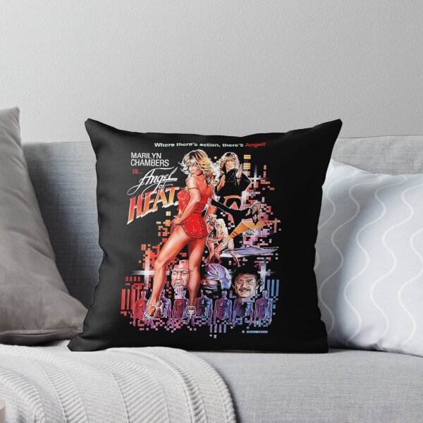 Item preview, Marilyn Chambers Is Angel Of Heat Action Movie Poster designed and sold by Wang Yu  sheng.