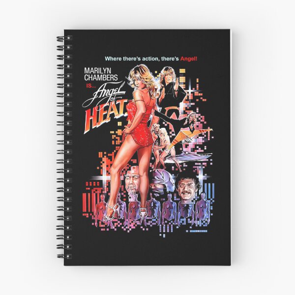 Item preview, Marilyn Chambers Is Angel Of Heat Action Movie Poster designed and sold by Wang Yu  sheng.