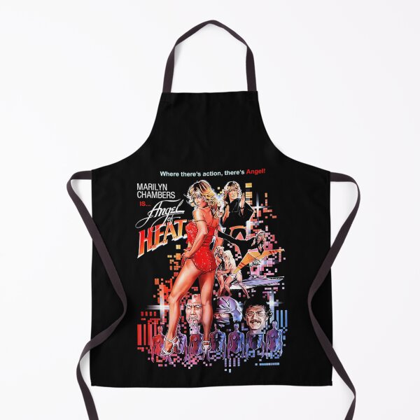 Item preview, Marilyn Chambers Is Angel Of Heat Action Movie Poster designed and sold by Wang Yu sheng.