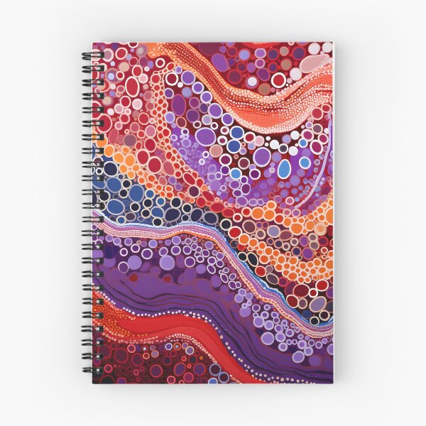 Item preview, Crimson Current | Organic Flow Abstract designed and sold by GrinGalore.