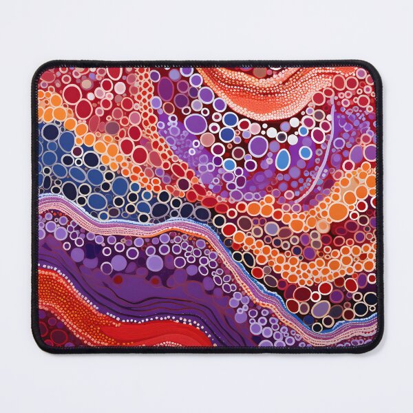 Item preview, Crimson Current | Organic Flow Abstract designed and sold by GrinGalore.