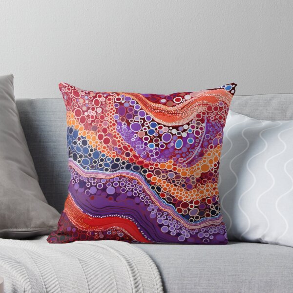 Item preview, Crimson Current | Organic Flow Abstract designed and sold by GrinGalore.