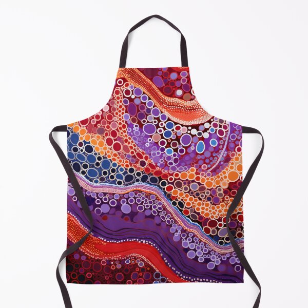 Item preview, Crimson Current | Organic Flow Abstract designed and sold by GrinGalore.