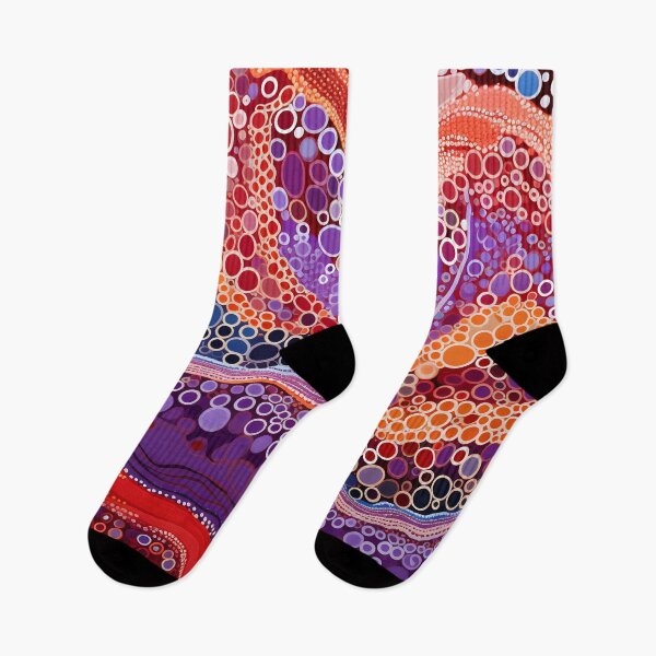 Item preview, Crimson Current | Organic Flow Abstract designed and sold by GrinGalore.