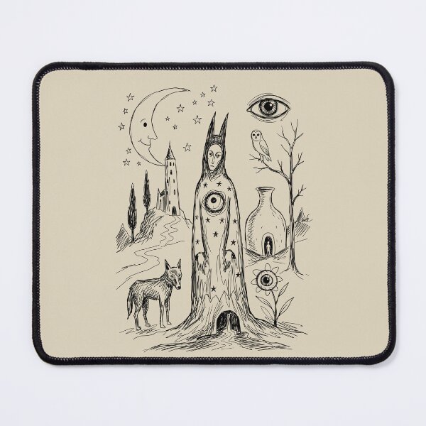 Item preview, Watchful Forest Spirit - Whimsical Horror designed and sold by bapupa.