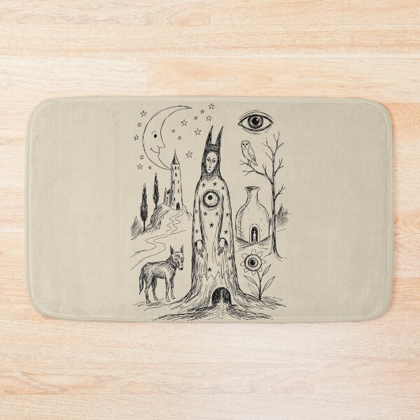 Item preview, Watchful Forest Spirit - Whimsical Horror designed and sold by bapupa.