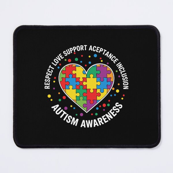 Item preview, Respect Love Support Acceptance Inclusion Autism Awareness Advocate Family Neurodiversity Spectrum designed and sold by SofiBlair.