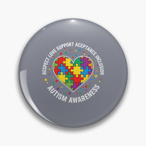 Item preview, Respect Love Support Acceptance Inclusion Autism Awareness Advocate Family Neurodiversity Spectrum designed and sold by SofiBlair.