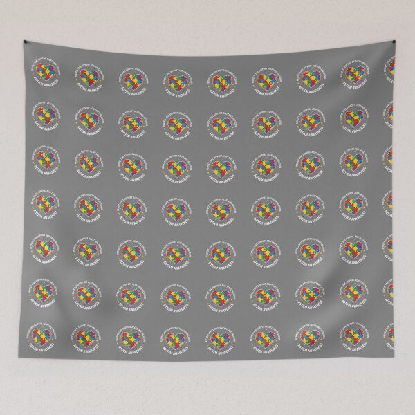 Item preview, Respect Love Support Acceptance Inclusion Autism Awareness Advocate Family Neurodiversity Spectrum designed and sold by SofiBlair.
