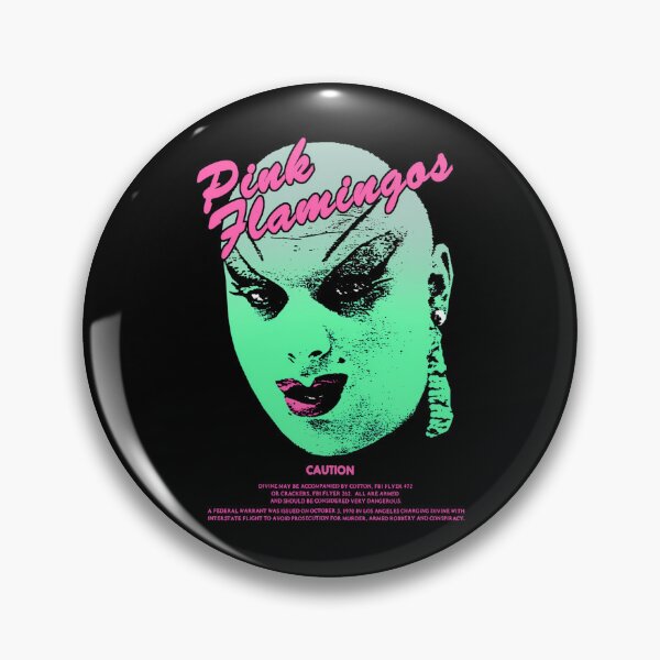 Item preview, Pink Flamingos Divine Cult Cinema Poster designed and sold by Wang Yu  sheng.