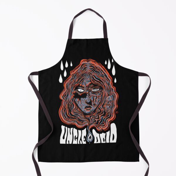 Item preview, Psych Portrait Wavy Hair Melting Flame Illustration designed and sold by Awesomestuffs.