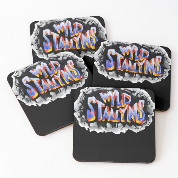 Item preview, Colorful Graffiti Font Cracked Wall Texture Frame designed and sold by Awesomestuffs.