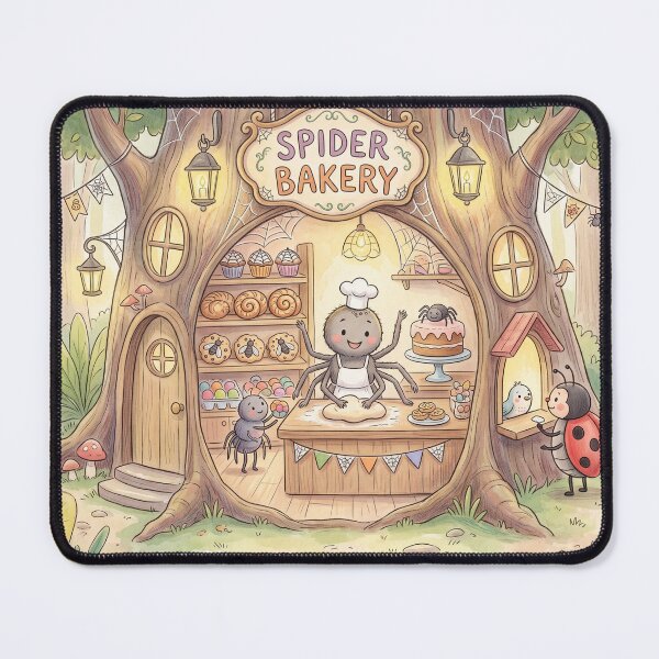 Item preview, Spider Sweet Bakery designed and sold by Softie Sticker Studio.
